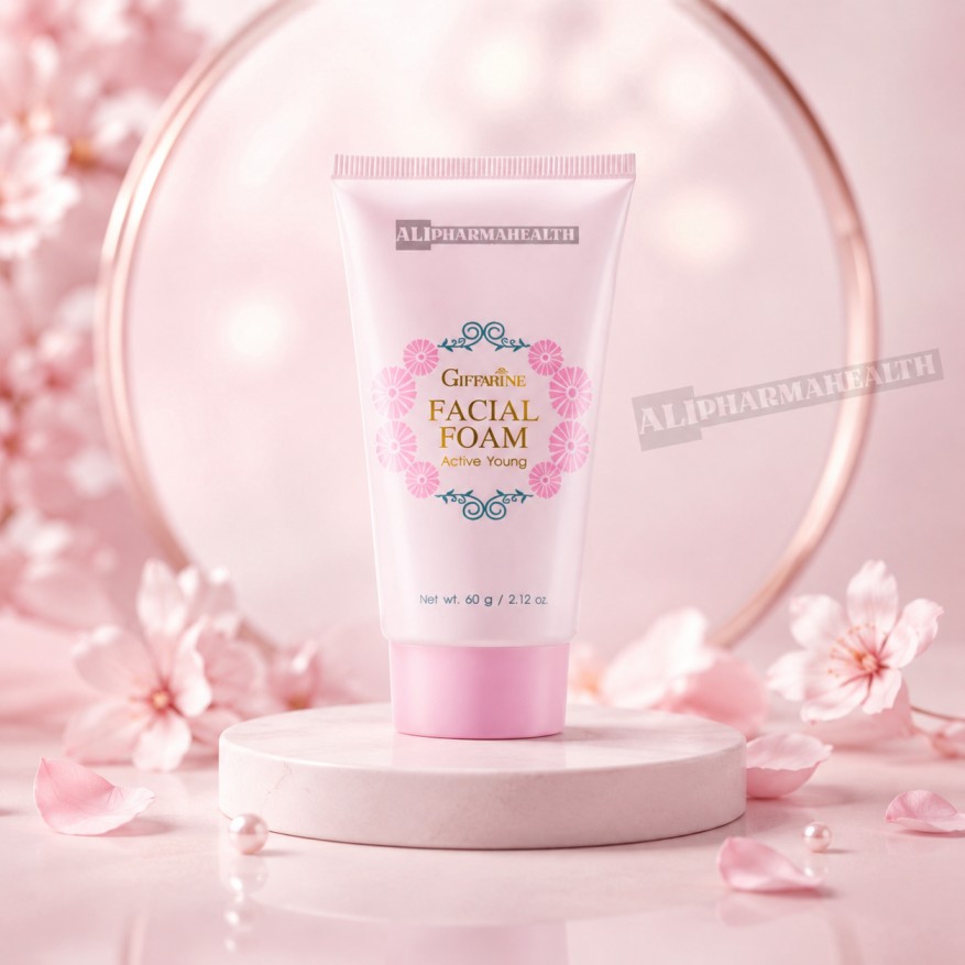 Active Young Facial Foam gently cleanses away dirt, excess oil and impurities, leaving skin feeling fresh, clean and comfortable. Ideal for daily facial cleansing.